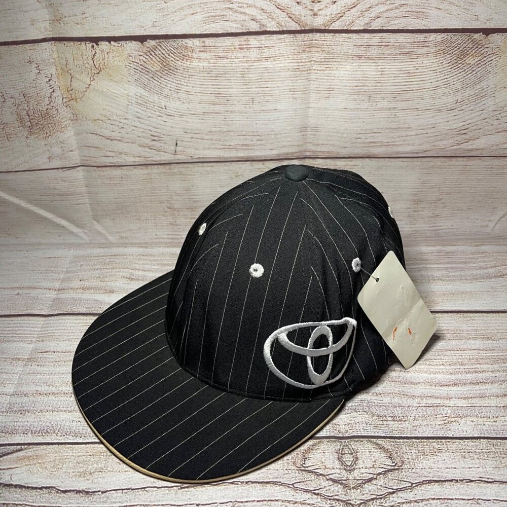 NEW NWT Toyota Racing TRD Flex Fit FitMAX70 Hat Cap One Size Adult Stripe Y2K